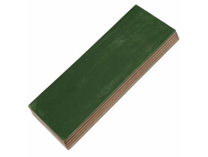 Leather strop double side, 20 x 8 cm