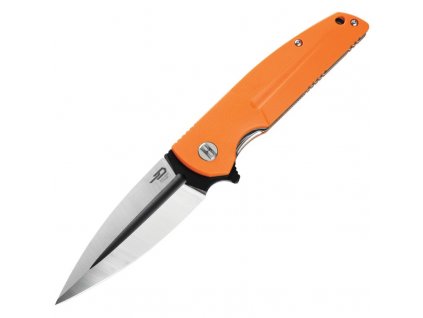 Zavírací nůž Bestech Knives Fin Orange Blk
