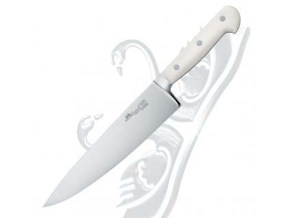 Due Cigni knife cook Florence 20 cm White