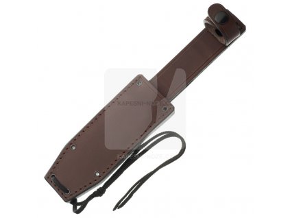 Leather pouch pcs i for knife UTON CZECH jantar