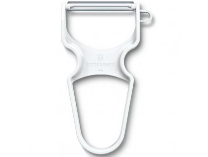 Victorinox RAPID peeler, flat blade, white