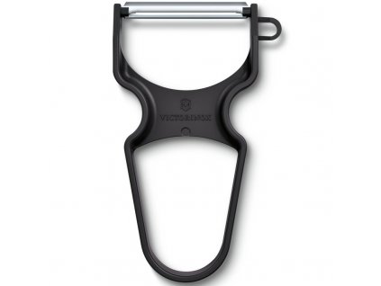 Victorinox RAPID peeler, flat blade, black