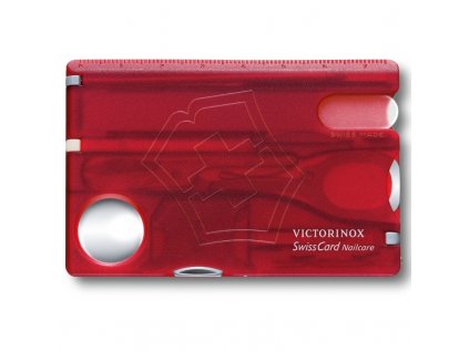 SwissCard NailCare red