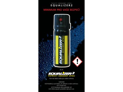 pepřový obranný sprej EQUALIZER2 50 ml 1