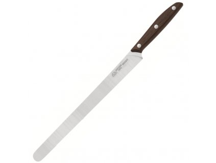 Due Cigni knife for ham big series 1896 walnut 26cm