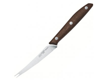 Due Cigni knife forcheeseseries 1896 walnut 10cm