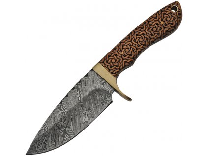 Damascus Celtic Knot Hunter