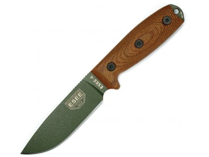 ESEE Plain OD Green Model 4 3D Canvas