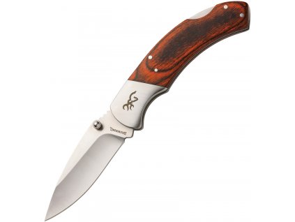 Browning Lockback Brown Pakkawood