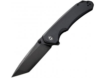 Civivi Brazen Black Tanto Black G10