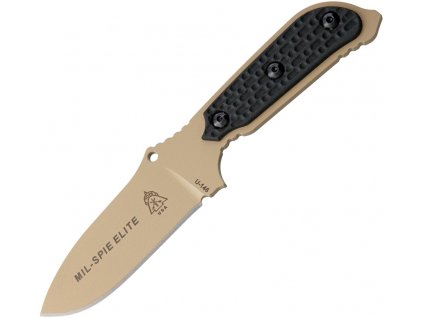 Tops Mil-Spie3 Elite Coyote Tan Black Micarta