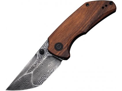 civivi thug 2 damascus tanto wood