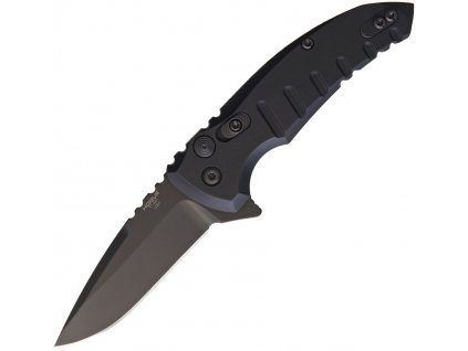 Hogue X1-MicroFlip Black Drop Point Black Aluminum