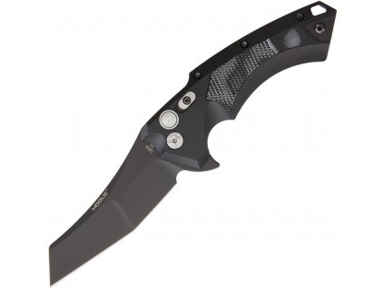 Hogue X5 Manual Flipper 9cm Black Wharncliffe Black Aluminum