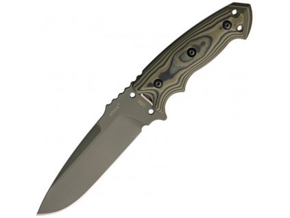 Hogue EX-F01 Green Drop Point Green Camo G10