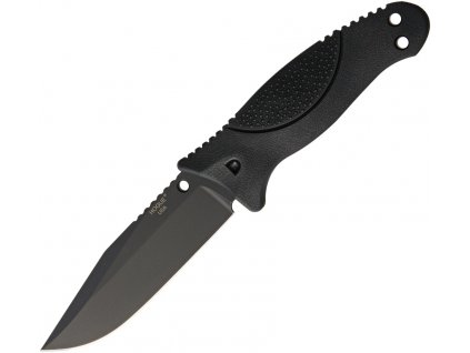 Hogue EX-F02 Black Clip Point Black Rubber