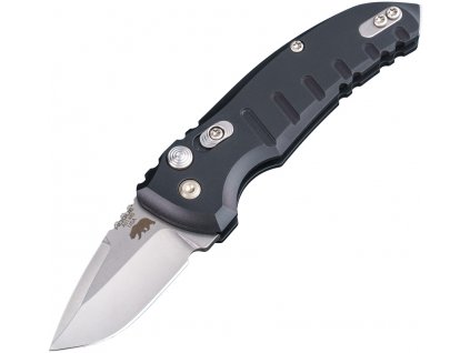Hogue Auto A01 Microswitch 1.95" Drop Point Black (No Bottle Opener)