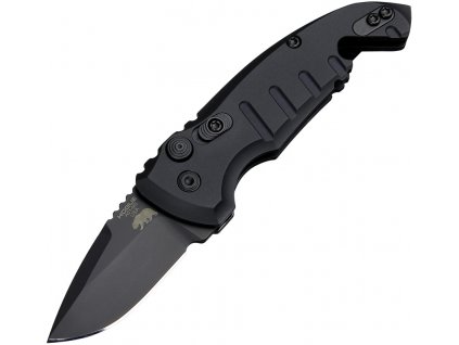 Hogue Auto A01 Microswitch 1.95" Blk Drop Point Black