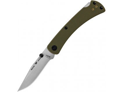 Buck 110 Slim Pro TRX OD Green