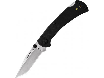 Buck 112 Slim Pro TRX Black