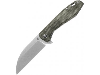 QSP Pelican Green Micarta Satin