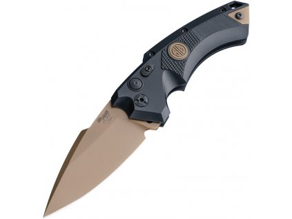 Sig Sauer Hogue EX-A05 Button Lock FDE S30V Black Aluminum