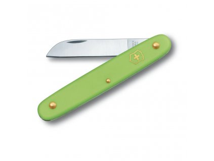 victorinox zahradnicky floral knife green 3 9050 47