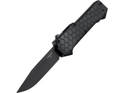 Hogue Auto Compound OTF Blk Clip Point Black G10