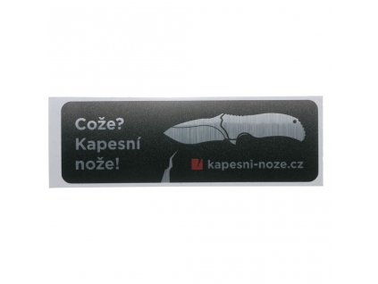 badge funny knife vtipna samolepka nalepka nuz coze 11cm