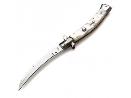 akc world curved stiletto imitation pearl bayonet 1