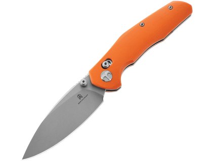 Bestech Knives Ronan Stonewash Sandvik Orange G10