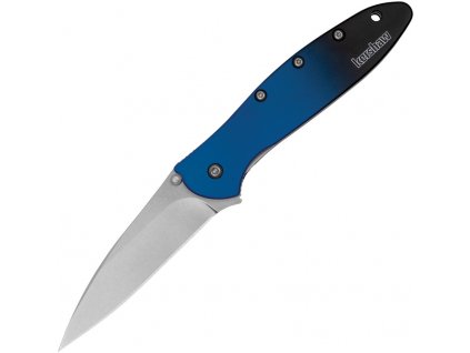 Kershaw Leek Stonewash MagnaCut Blue Aluminum