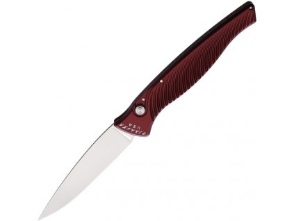 Piranha Knives Automatic DNA Mirror Red