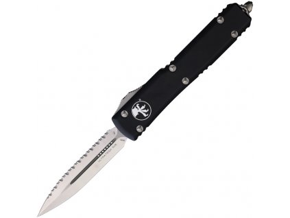 microtech ultratech black satin serrated dagger