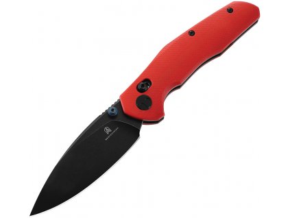 Bestech Knives Ronan Blackwash Sandvik Red G10