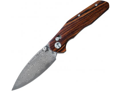 Zavírací nůž Bestech Knives Ronan B-Lock Damascus Rosewood