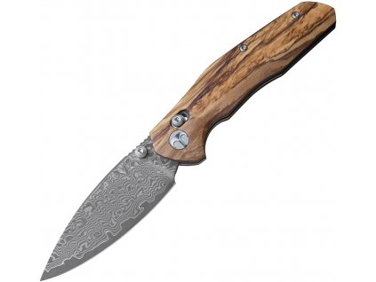 Kapesní nůž Bestech Knives Ronan B-Lock Damascus Olive