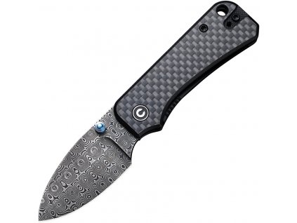 Civivi Baby Banter Damascus Carbon Fiber