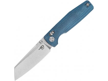 Bestech Knives Slasher Stonewash Blue Micarta