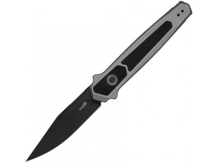 Kershaw Launch 17 Black Clippoint Gray Aluminum