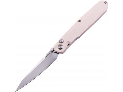 Real Steel G5 Metamorph Satin Stainless Ivory G10