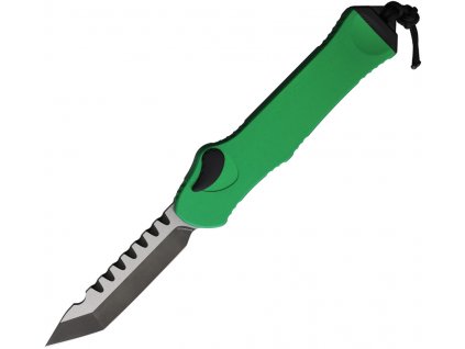 Heretic Knives Hydra Tanto Black DLC Toxic Green