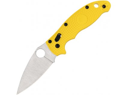 Spyderco Manix 2 Salt Satin MagnaCut Yellow FRN