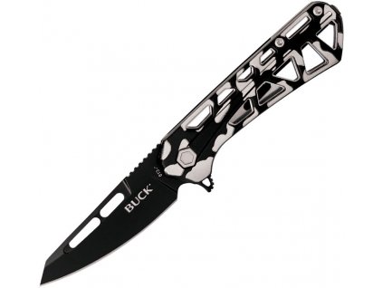 buck mini trace ops black finish camo aluminum