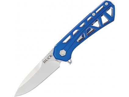 buck mini trace stonewash blue aluminum