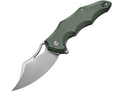 Civivi Chiro Satin Sandvik Green Micarta