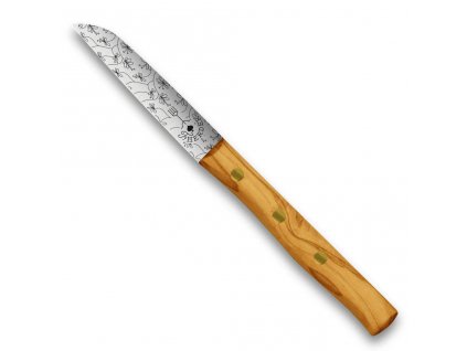 herder zoppken style paring knife 8cm olive