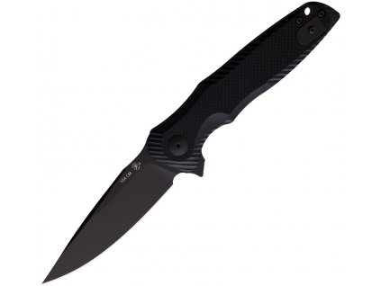 Spartan Blades POROS 154CM Black TiNi G10