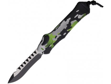 Heretic Knives Hydra OTF Recurve Camo