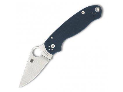 spyderco para 3 cpm spy27 cobalt blue g10